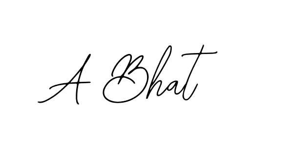 Best and Professional Signature Style for A Bhat. Bearetta-2O07w Best Signature Style Collection. A Bhat signature style 12 images and pictures png