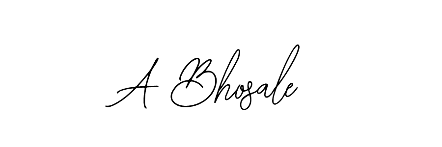 Also You can easily find your signature by using the search form. We will create A Bhosale name handwritten signature images for you free of cost using Bearetta-2O07w sign style. A Bhosale signature style 12 images and pictures png