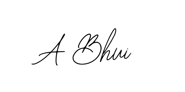 How to Draw A Bhui signature style? Bearetta-2O07w is a latest design signature styles for name A Bhui. A Bhui signature style 12 images and pictures png