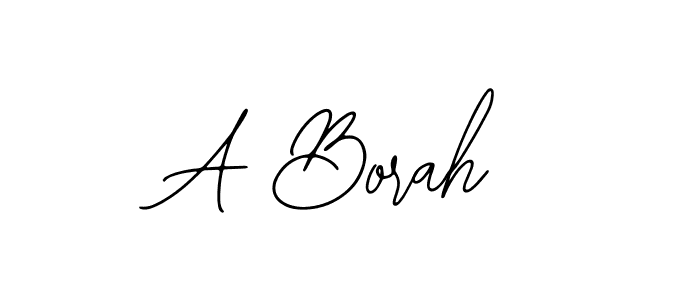 A Borah stylish signature style. Best Handwritten Sign (Bearetta-2O07w) for my name. Handwritten Signature Collection Ideas for my name A Borah. A Borah signature style 12 images and pictures png