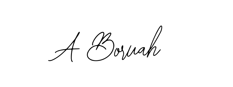 The best way (Bearetta-2O07w) to make a short signature is to pick only two or three words in your name. The name A Boruah include a total of six letters. For converting this name. A Boruah signature style 12 images and pictures png