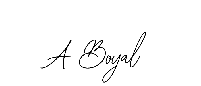 Bearetta-2O07w is a professional signature style that is perfect for those who want to add a touch of class to their signature. It is also a great choice for those who want to make their signature more unique. Get A Boyal name to fancy signature for free. A Boyal signature style 12 images and pictures png