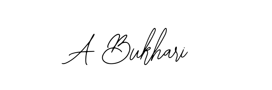 This is the best signature style for the A Bukhari name. Also you like these signature font (Bearetta-2O07w). Mix name signature. A Bukhari signature style 12 images and pictures png