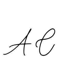 Create a beautiful signature design for name A C. With this signature (Bearetta-2O07w) fonts, you can make a handwritten signature for free. A C signature style 12 images and pictures png