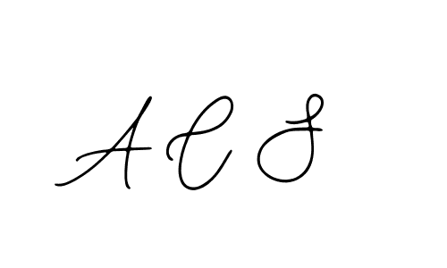 How to make A C S name signature. Use Bearetta-2O07w style for creating short signs online. This is the latest handwritten sign. A C S signature style 12 images and pictures png