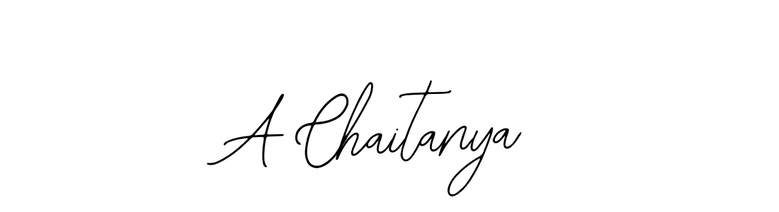 How to make A Chaitanya signature? Bearetta-2O07w is a professional autograph style. Create handwritten signature for A Chaitanya name. A Chaitanya signature style 12 images and pictures png