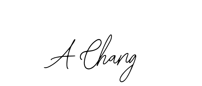 It looks lik you need a new signature style for name A Chang. Design unique handwritten (Bearetta-2O07w) signature with our free signature maker in just a few clicks. A Chang signature style 12 images and pictures png