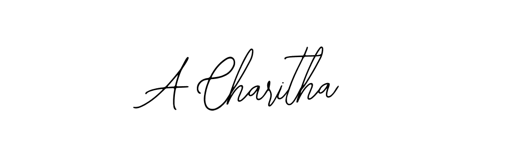 Create a beautiful signature design for name A Charitha. With this signature (Bearetta-2O07w) fonts, you can make a handwritten signature for free. A Charitha signature style 12 images and pictures png