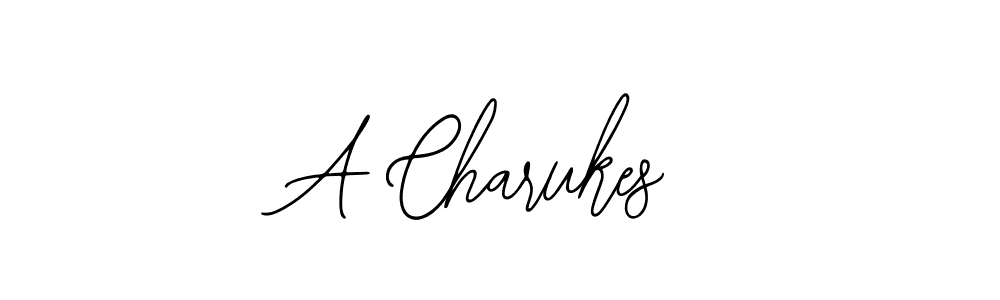 Use a signature maker to create a handwritten signature online. With this signature software, you can design (Bearetta-2O07w) your own signature for name A Charukes. A Charukes signature style 12 images and pictures png