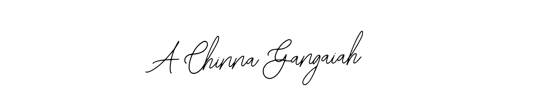 Also You can easily find your signature by using the search form. We will create A Chinna Gangaiah name handwritten signature images for you free of cost using Bearetta-2O07w sign style. A Chinna Gangaiah signature style 12 images and pictures png