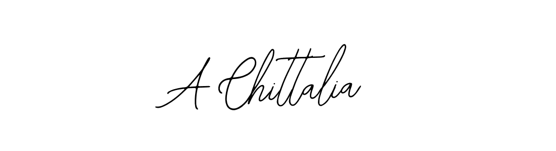 Design your own signature with our free online signature maker. With this signature software, you can create a handwritten (Bearetta-2O07w) signature for name A Chittalia. A Chittalia signature style 12 images and pictures png