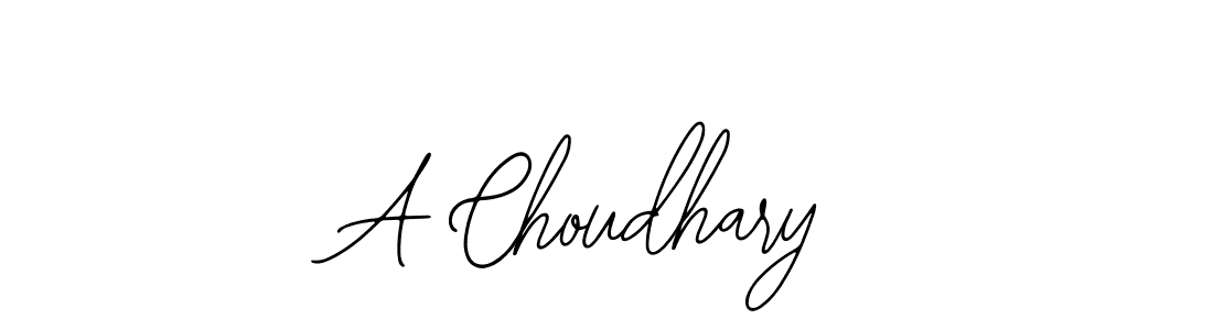 Use a signature maker to create a handwritten signature online. With this signature software, you can design (Bearetta-2O07w) your own signature for name A Choudhary. A Choudhary signature style 12 images and pictures png