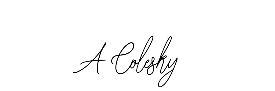 See photos of A Colesky official signature by Spectra . Check more albums & portfolios. Read reviews & check more about Bearetta-2O07w font. A Colesky signature style 12 images and pictures png