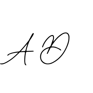 You should practise on your own different ways (Bearetta-2O07w) to write your name (A D) in signature. don't let someone else do it for you. A D signature style 12 images and pictures png