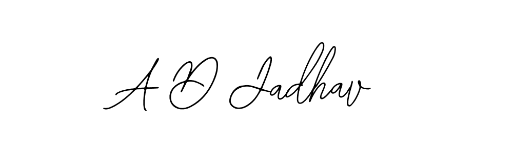 Also we have A D Jadhav name is the best signature style. Create professional handwritten signature collection using Bearetta-2O07w autograph style. A D Jadhav signature style 12 images and pictures png