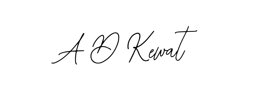 How to make A D Kewat signature? Bearetta-2O07w is a professional autograph style. Create handwritten signature for A D Kewat name. A D Kewat signature style 12 images and pictures png