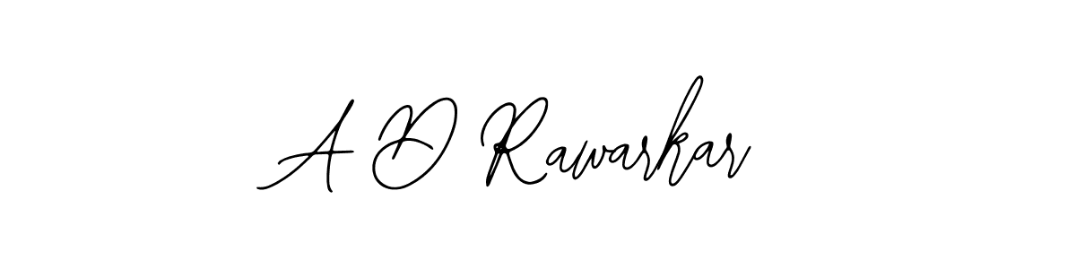 A D Rawarkar stylish signature style. Best Handwritten Sign (Bearetta-2O07w) for my name. Handwritten Signature Collection Ideas for my name A D Rawarkar. A D Rawarkar signature style 12 images and pictures png