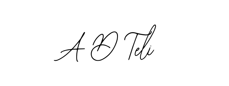 How to Draw A D Teli signature style? Bearetta-2O07w is a latest design signature styles for name A D Teli. A D Teli signature style 12 images and pictures png