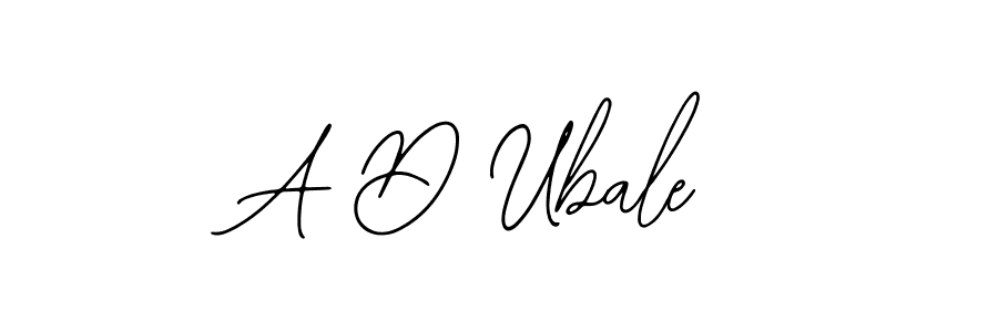 Similarly Bearetta-2O07w is the best handwritten signature design. Signature creator online .You can use it as an online autograph creator for name A D Ubale. A D Ubale signature style 12 images and pictures png