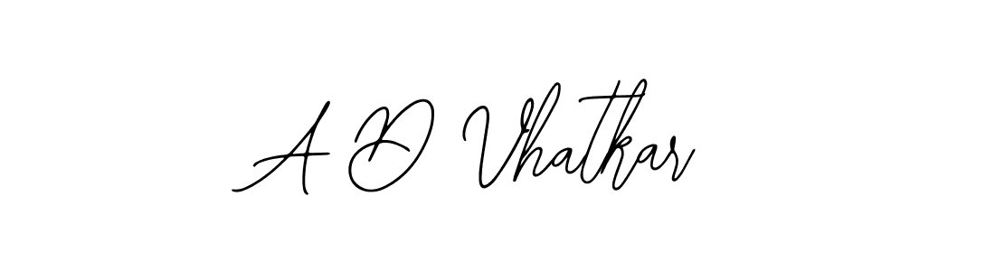 It looks lik you need a new signature style for name A D Vhatkar. Design unique handwritten (Bearetta-2O07w) signature with our free signature maker in just a few clicks. A D Vhatkar signature style 12 images and pictures png