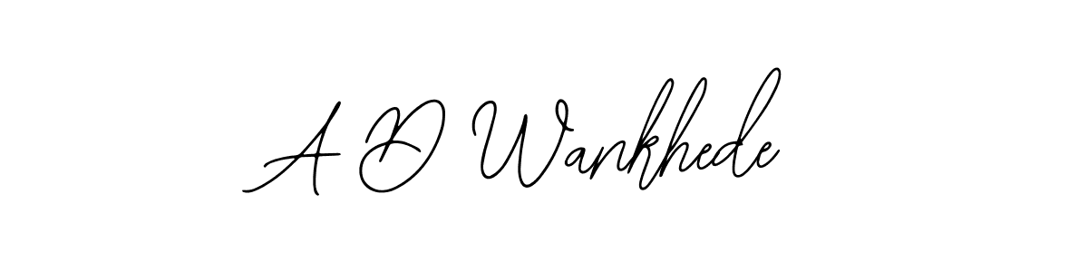 Similarly Bearetta-2O07w is the best handwritten signature design. Signature creator online .You can use it as an online autograph creator for name A D Wankhede. A D Wankhede signature style 12 images and pictures png