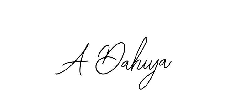 if you are searching for the best signature style for your name A Dahiya. so please give up your signature search. here we have designed multiple signature styles  using Bearetta-2O07w. A Dahiya signature style 12 images and pictures png