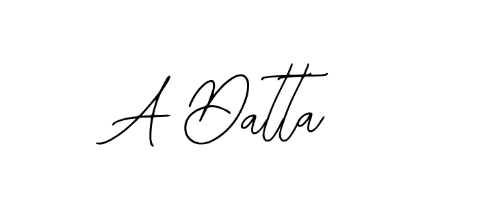 Use a signature maker to create a handwritten signature online. With this signature software, you can design (Bearetta-2O07w) your own signature for name A Datta. A Datta signature style 12 images and pictures png