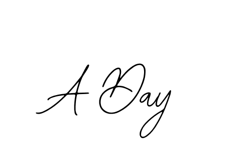 Also we have A Day name is the best signature style. Create professional handwritten signature collection using Bearetta-2O07w autograph style. A Day signature style 12 images and pictures png