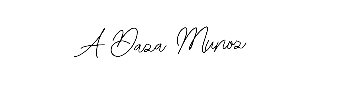 See photos of A Daza Munoz official signature by Spectra . Check more albums & portfolios. Read reviews & check more about Bearetta-2O07w font. A Daza Munoz signature style 12 images and pictures png