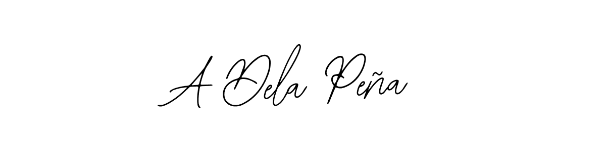 if you are searching for the best signature style for your name A Dela Peña. so please give up your signature search. here we have designed multiple signature styles  using Bearetta-2O07w. A Dela Peña signature style 12 images and pictures png