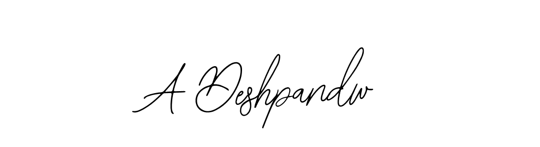 Once you've used our free online signature maker to create your best signature Bearetta-2O07w style, it's time to enjoy all of the benefits that A Deshpandw name signing documents. A Deshpandw signature style 12 images and pictures png