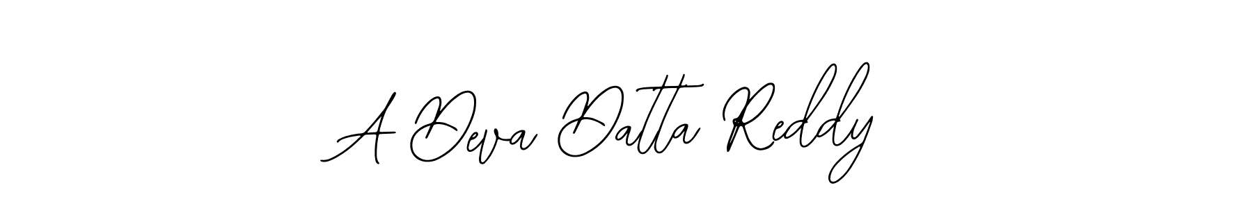 Use a signature maker to create a handwritten signature online. With this signature software, you can design (Bearetta-2O07w) your own signature for name A Deva Datta Reddy. A Deva Datta Reddy signature style 12 images and pictures png