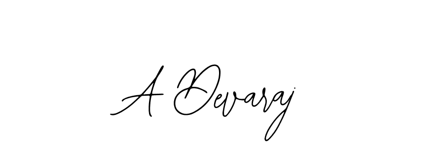 How to make A Devaraj signature? Bearetta-2O07w is a professional autograph style. Create handwritten signature for A Devaraj name. A Devaraj signature style 12 images and pictures png