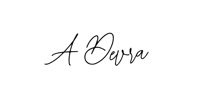 Design your own signature with our free online signature maker. With this signature software, you can create a handwritten (Bearetta-2O07w) signature for name A Devra. A Devra signature style 12 images and pictures png