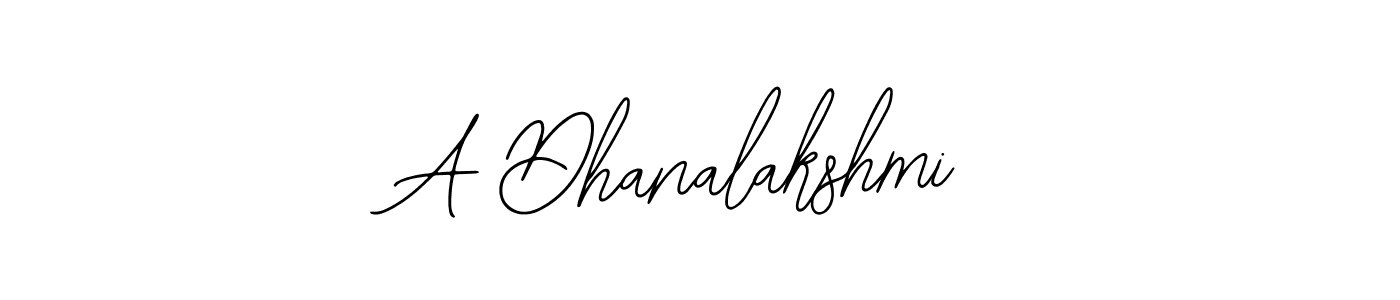 How to make A Dhanalakshmi signature? Bearetta-2O07w is a professional autograph style. Create handwritten signature for A Dhanalakshmi name. A Dhanalakshmi signature style 12 images and pictures png