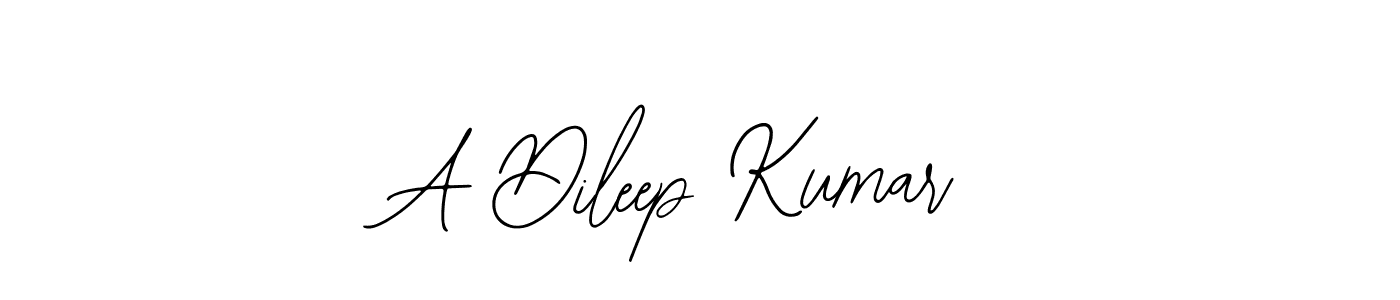 Design your own signature with our free online signature maker. With this signature software, you can create a handwritten (Bearetta-2O07w) signature for name A Dileep Kumar. A Dileep Kumar signature style 12 images and pictures png