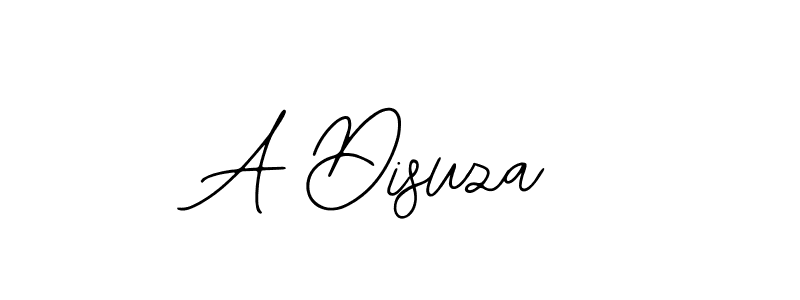 Make a beautiful signature design for name A Disuza. With this signature (Bearetta-2O07w) style, you can create a handwritten signature for free. A Disuza signature style 12 images and pictures png