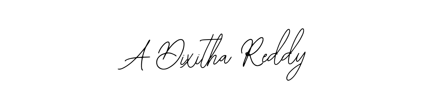 Also we have A Dixitha Reddy name is the best signature style. Create professional handwritten signature collection using Bearetta-2O07w autograph style. A Dixitha Reddy signature style 12 images and pictures png