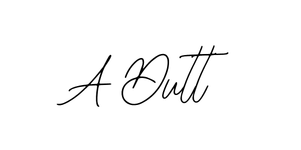 Create a beautiful signature design for name A Dutt. With this signature (Bearetta-2O07w) fonts, you can make a handwritten signature for free. A Dutt signature style 12 images and pictures png