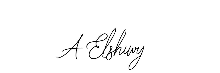 Make a beautiful signature design for name A Elshiwy. With this signature (Bearetta-2O07w) style, you can create a handwritten signature for free. A Elshiwy signature style 12 images and pictures png