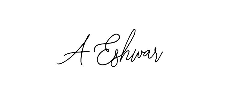 How to make A Eshwar signature? Bearetta-2O07w is a professional autograph style. Create handwritten signature for A Eshwar name. A Eshwar signature style 12 images and pictures png