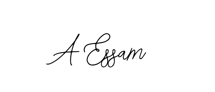 Also we have A Essam name is the best signature style. Create professional handwritten signature collection using Bearetta-2O07w autograph style. A Essam signature style 12 images and pictures png