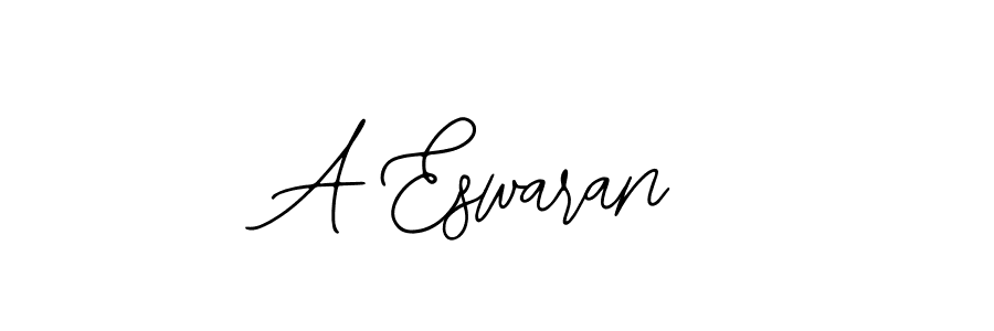 How to make A Eswaran signature? Bearetta-2O07w is a professional autograph style. Create handwritten signature for A Eswaran name. A Eswaran signature style 12 images and pictures png