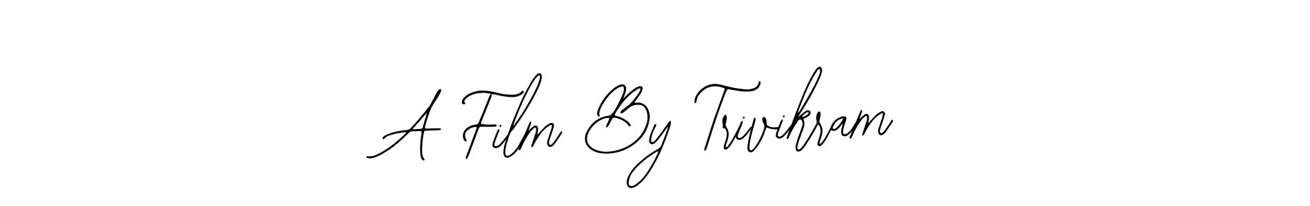 if you are searching for the best signature style for your name A Film By Trivikram. so please give up your signature search. here we have designed multiple signature styles  using Bearetta-2O07w. A Film By Trivikram signature style 12 images and pictures png