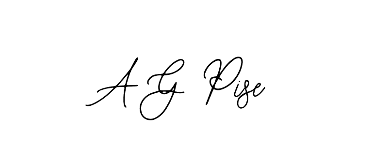 Also You can easily find your signature by using the search form. We will create A G Pise name handwritten signature images for you free of cost using Bearetta-2O07w sign style. A G Pise signature style 12 images and pictures png