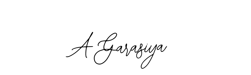 How to make A Garasiya signature? Bearetta-2O07w is a professional autograph style. Create handwritten signature for A Garasiya name. A Garasiya signature style 12 images and pictures png