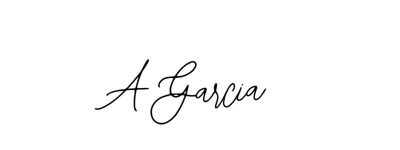 The best way (Bearetta-2O07w) to make a short signature is to pick only two or three words in your name. The name A Garcia include a total of six letters. For converting this name. A Garcia signature style 12 images and pictures png