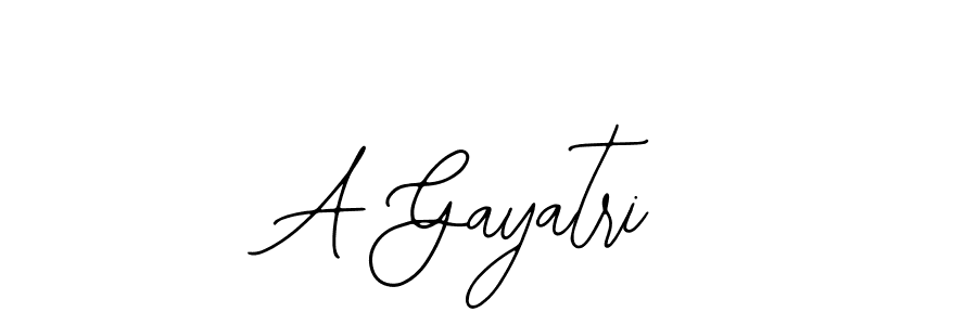 if you are searching for the best signature style for your name A Gayatri. so please give up your signature search. here we have designed multiple signature styles  using Bearetta-2O07w. A Gayatri signature style 12 images and pictures png