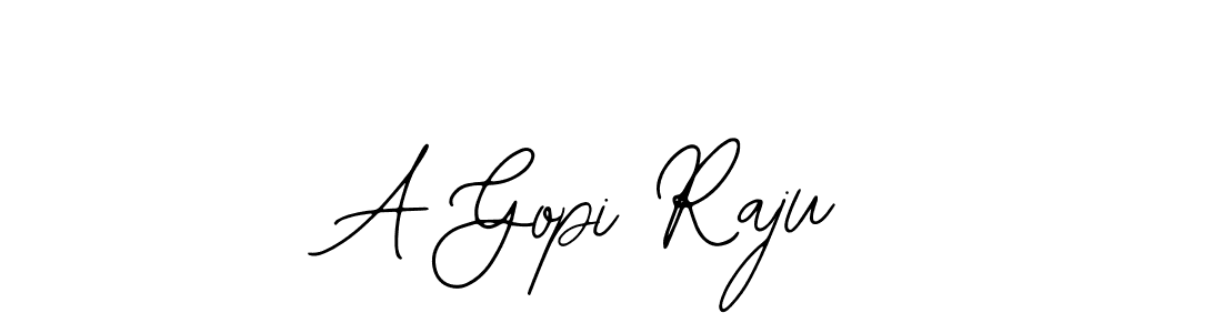 It looks lik you need a new signature style for name A Gopi Raju. Design unique handwritten (Bearetta-2O07w) signature with our free signature maker in just a few clicks. A Gopi Raju signature style 12 images and pictures png