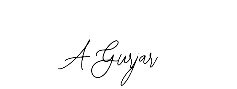 if you are searching for the best signature style for your name A Gurjar. so please give up your signature search. here we have designed multiple signature styles  using Bearetta-2O07w. A Gurjar signature style 12 images and pictures png